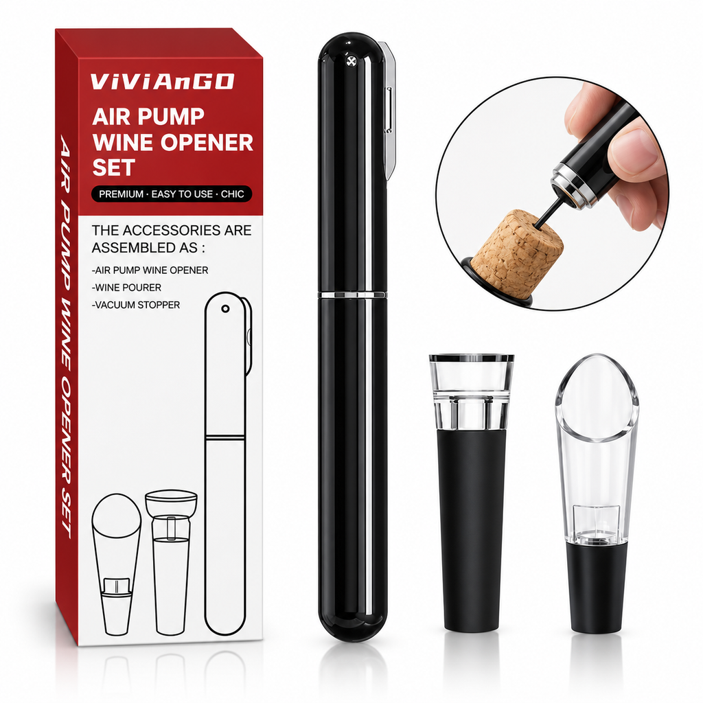 3-Piece Wine Opener, Pourer