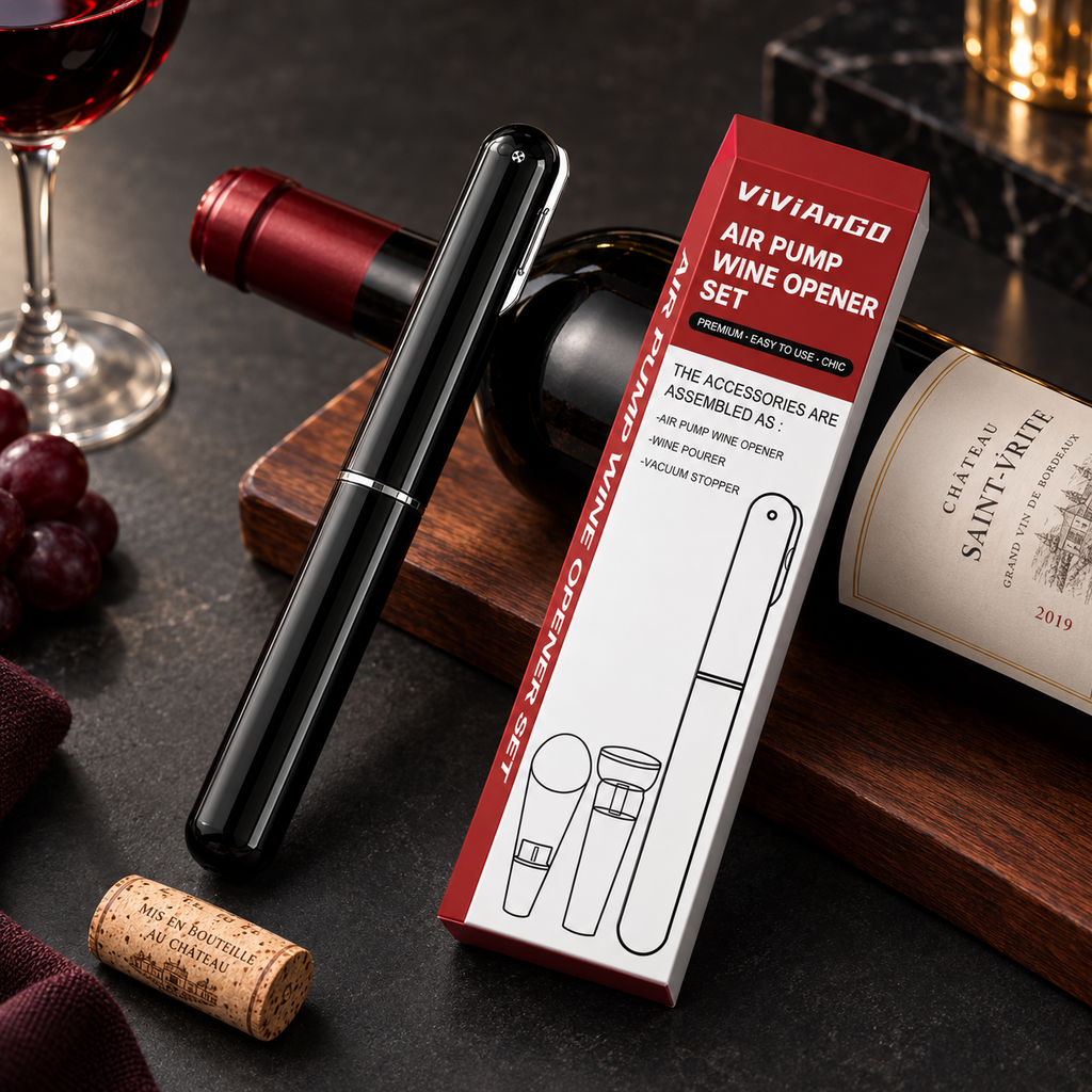 3-Piece Wine Opener, Pourer