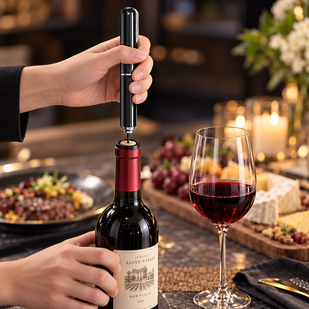 3-Piece Wine Opener, Pourer