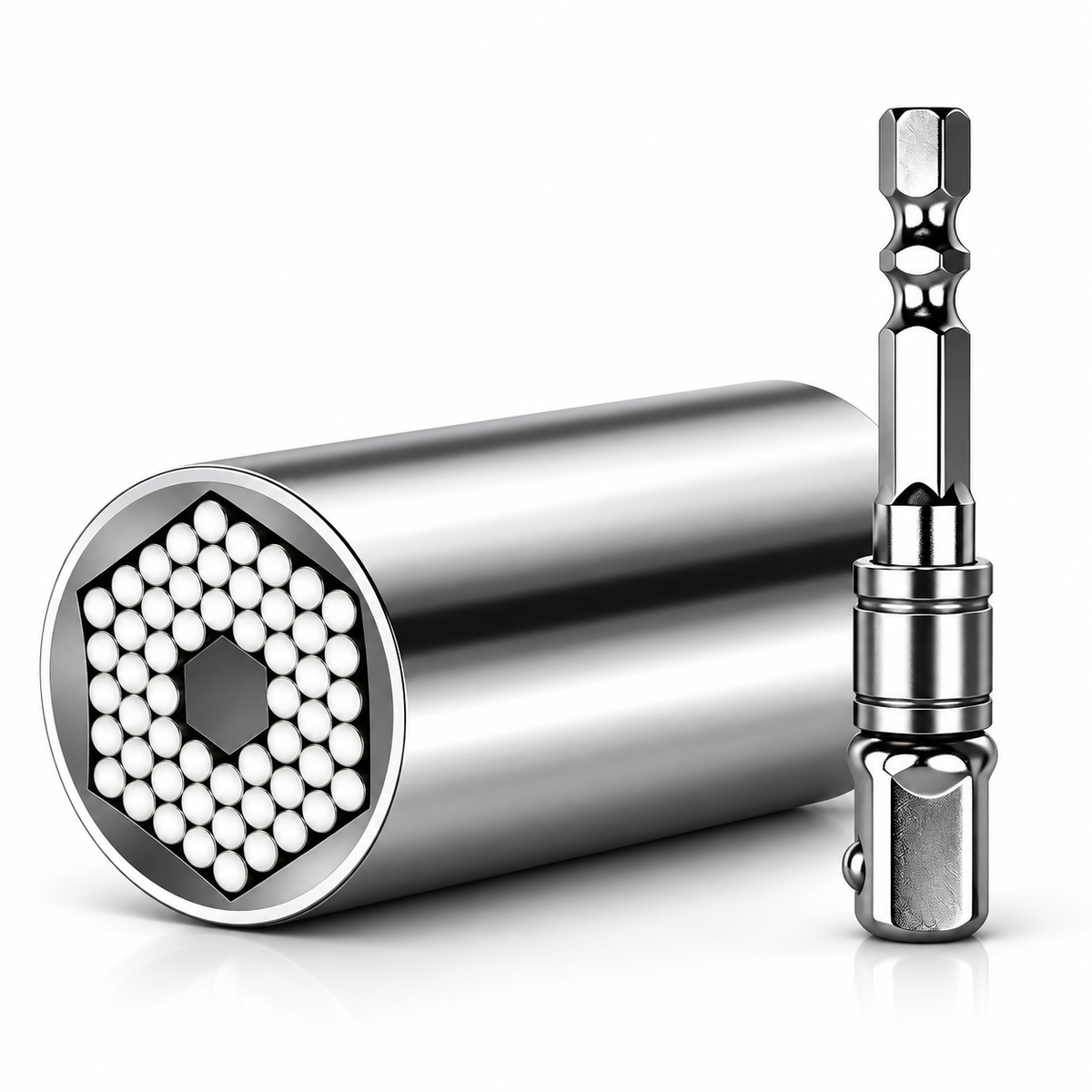 Universal Socket with Drill Adapter