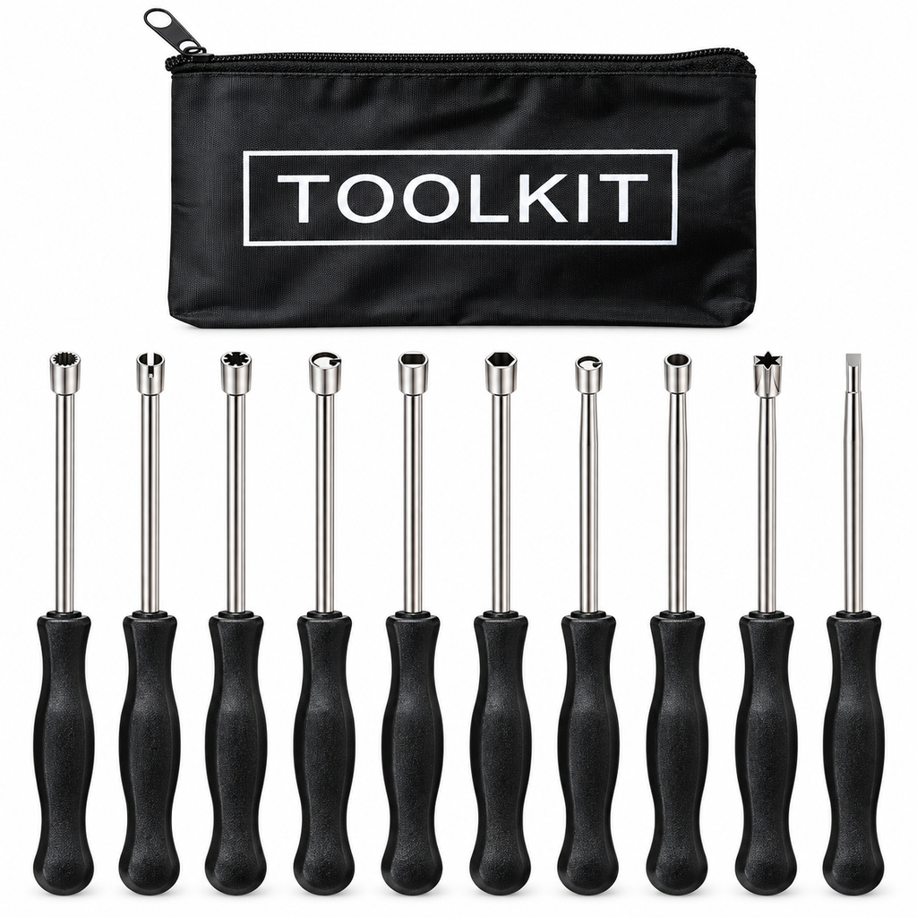 10-Piece Carburetor Adjustment Screwdriver Set