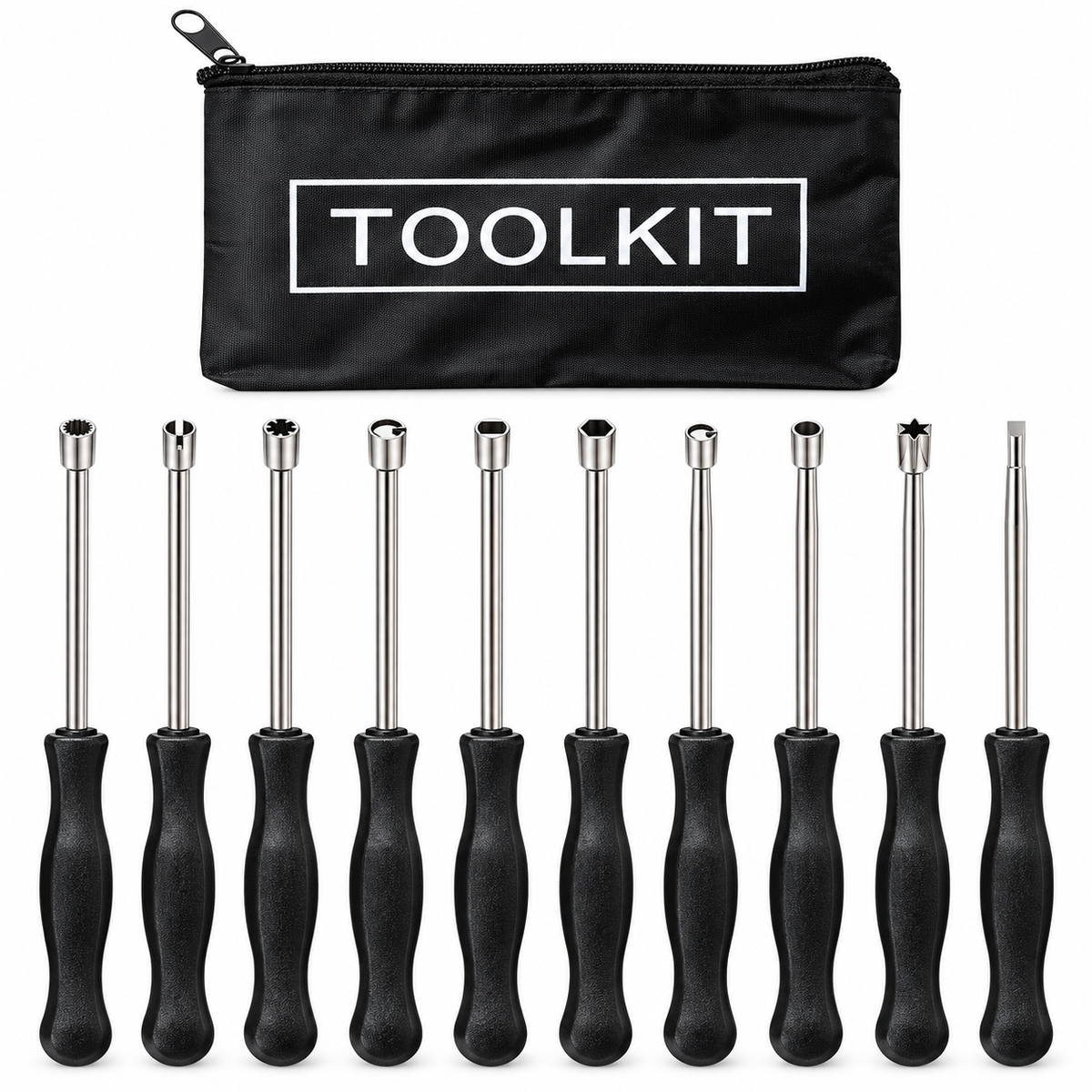 10-Piece Carburetor Adjustment Screwdriver Set