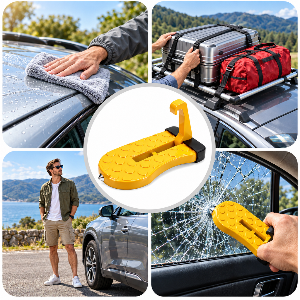 Foldable Car Door Step