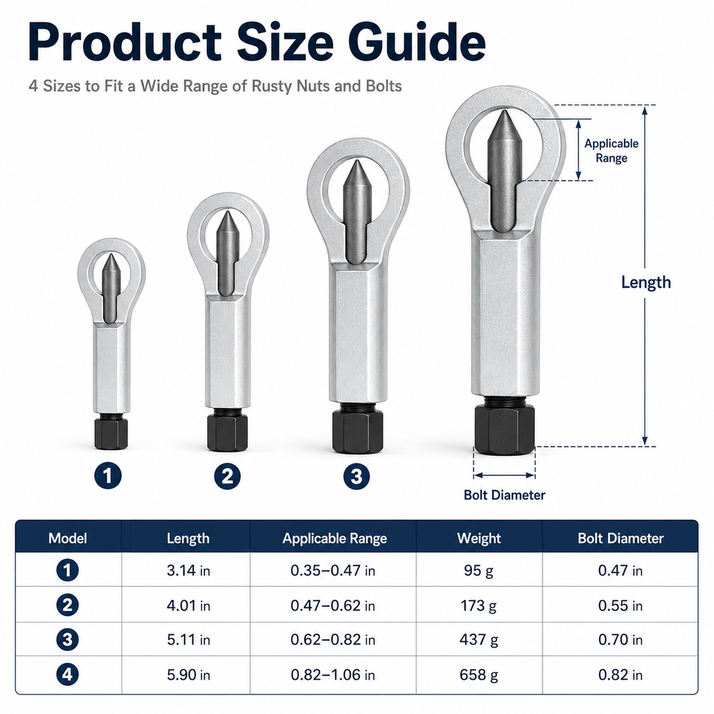 Nut Splitter Tool Set