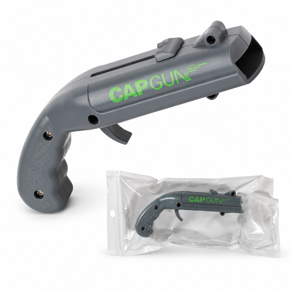 Cap Launcher Bottle Opener — Pop It Open, Then Add Some Fun
