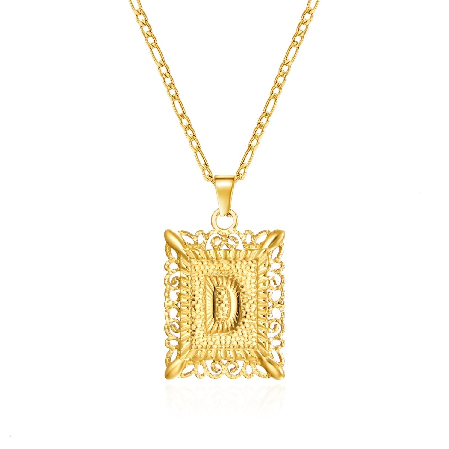 Letter Tag Necklace
