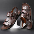 Men's Two-Buckle Backstrap Sandals