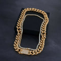 20mm Cuban Chain & 5mm Tennis Chain Bundle