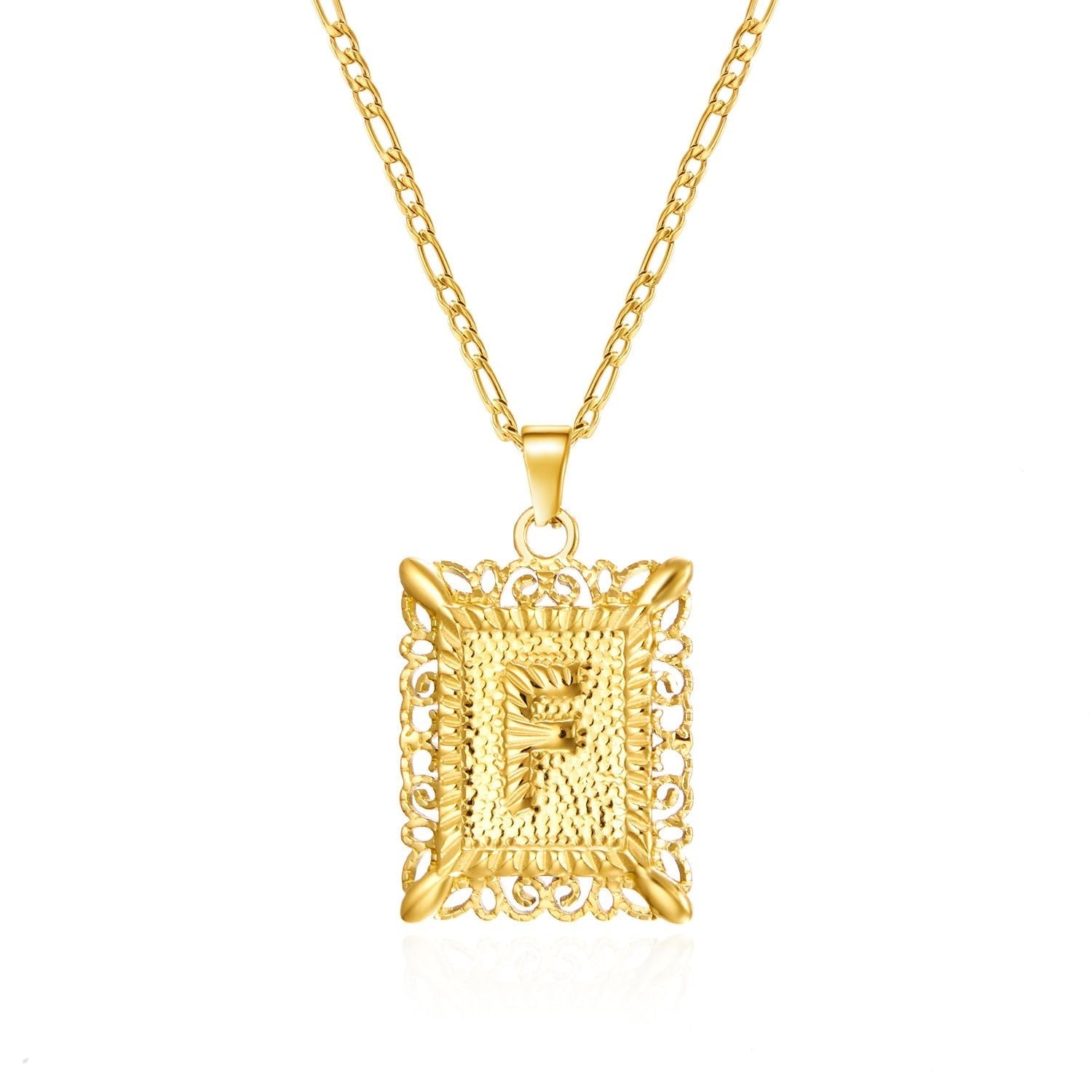 Letter Tag Necklace