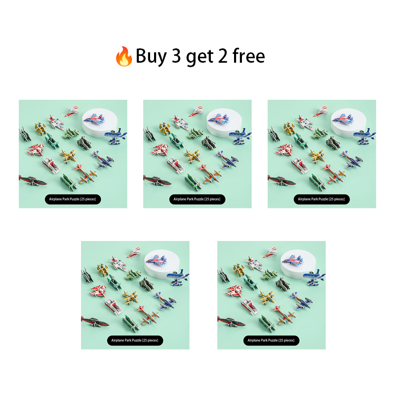 Fun 3D Insect and Dinosaur Jigsaw Puzzle