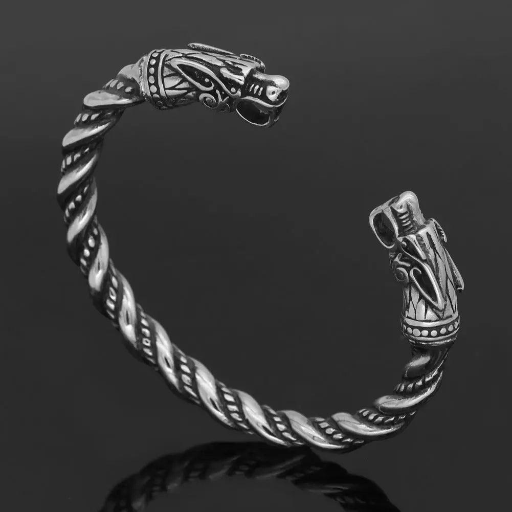 Geri & Freki Viking Bracelet