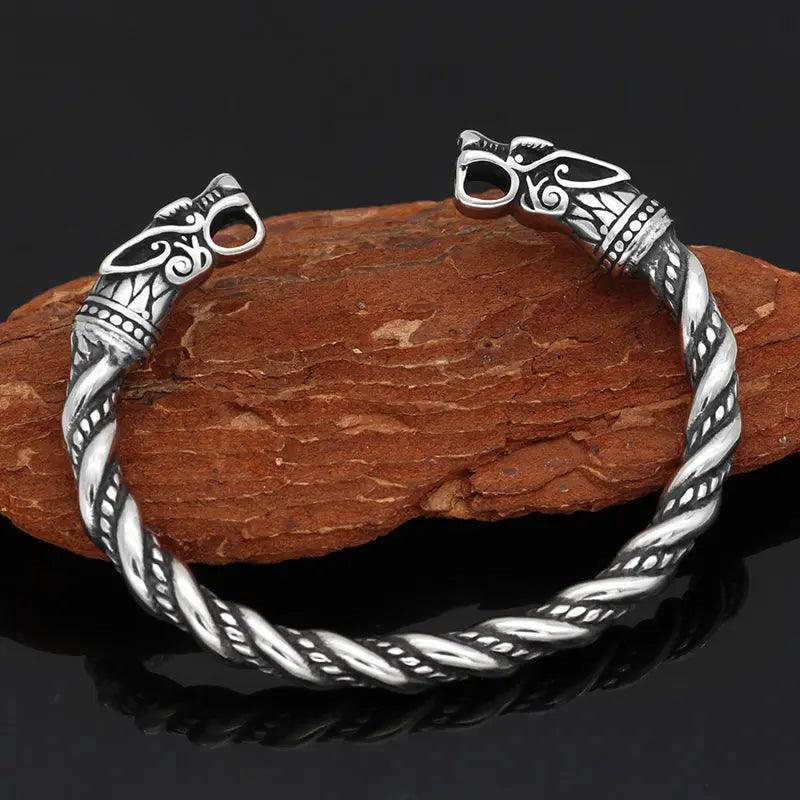 Geri & Freki Viking Bracelet