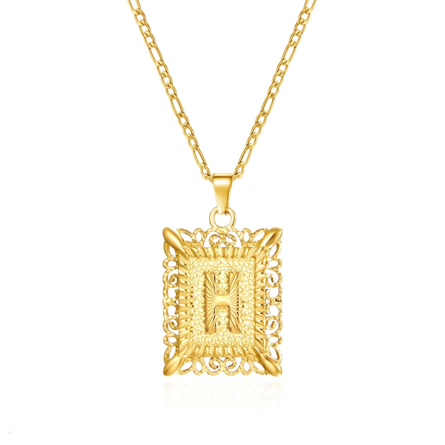 Letter Tag Necklace
