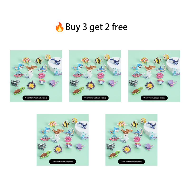 Fun 3D Insect and Dinosaur Jigsaw Puzzle