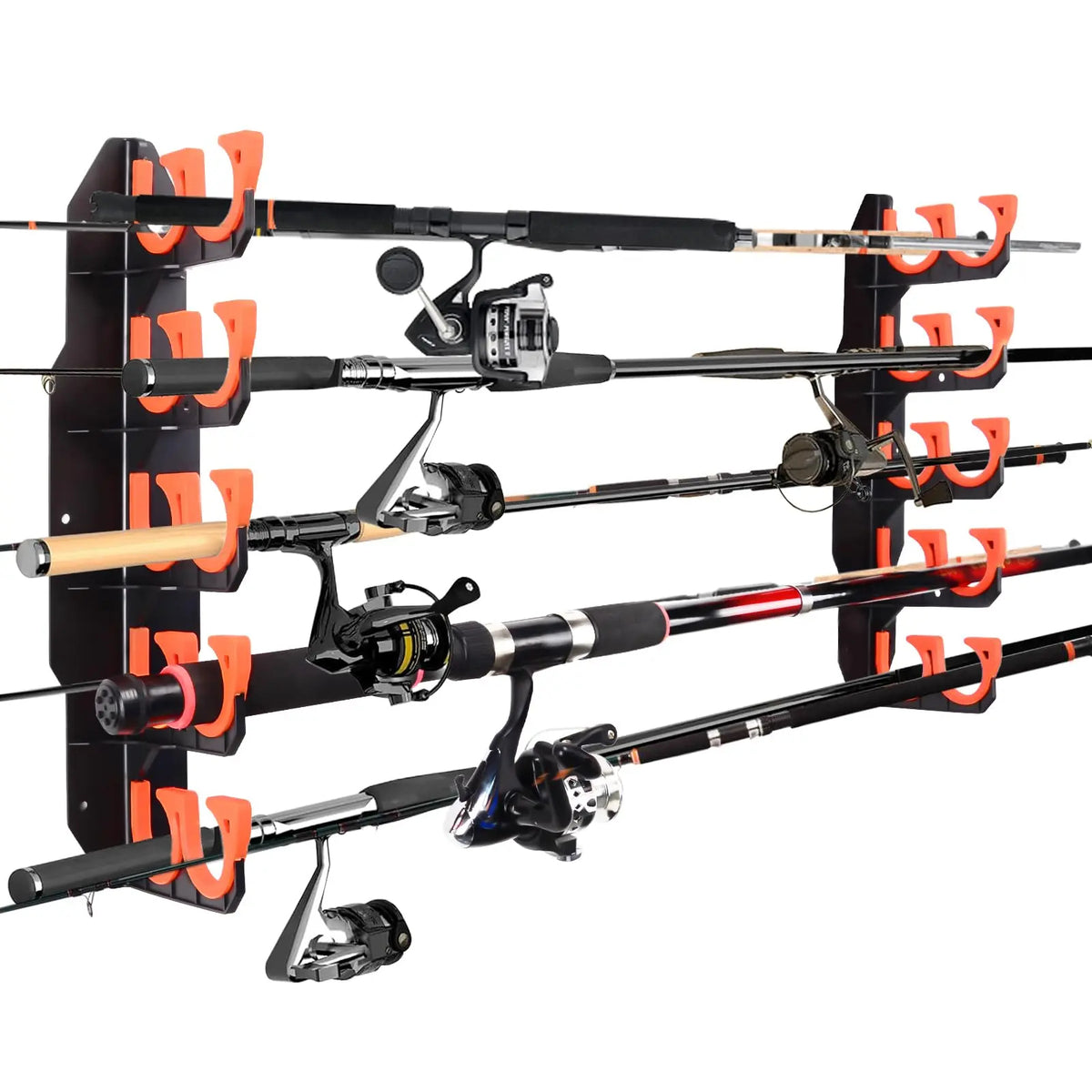 Fishing Rod Storage Rack – Organize Up to 10 Rods Without Taking Up Floor Space