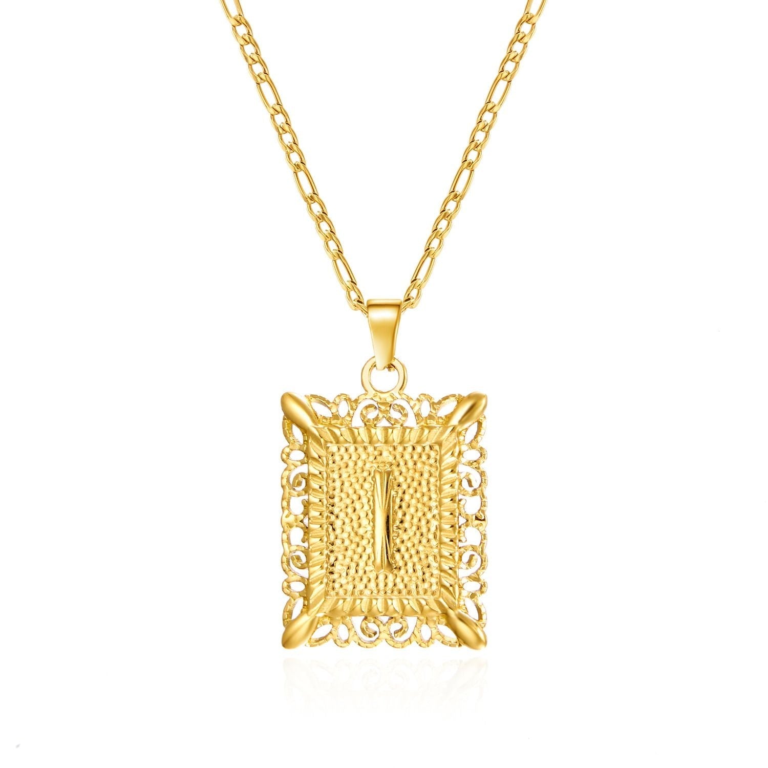 Letter Tag Necklace