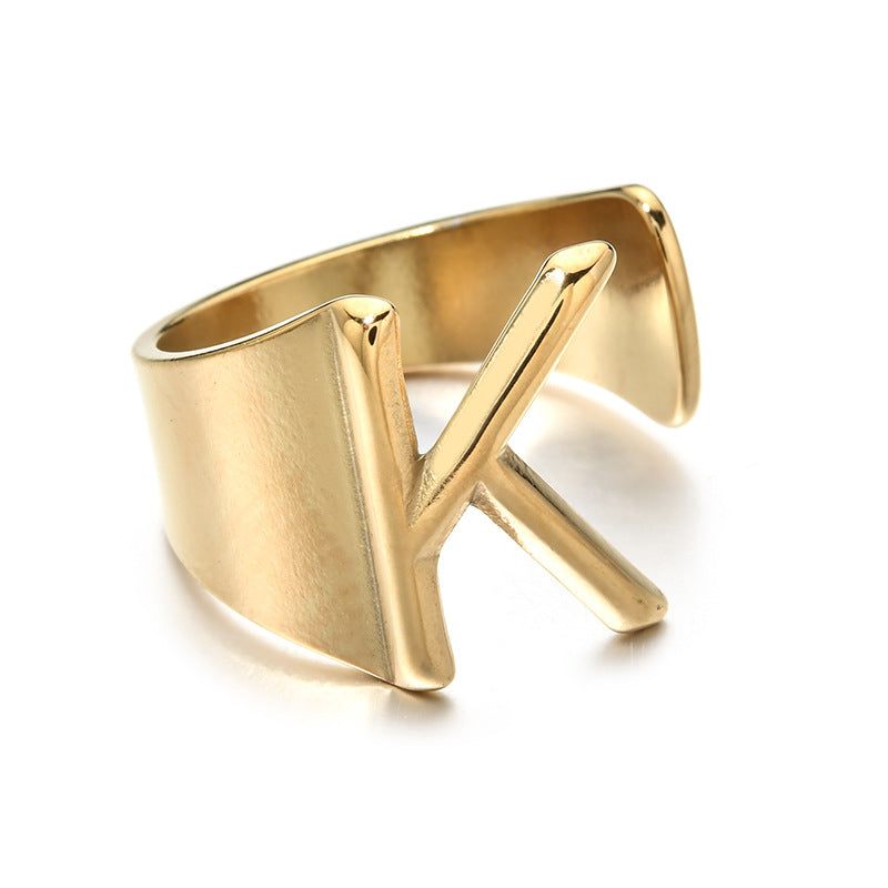 Alphabet Rings