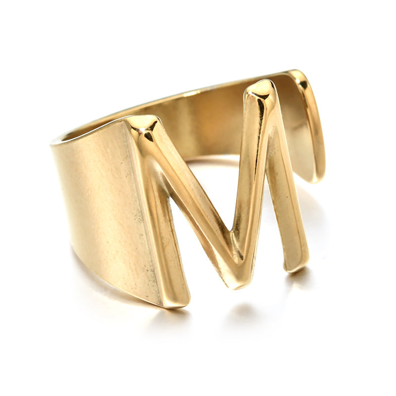 Alphabet Rings