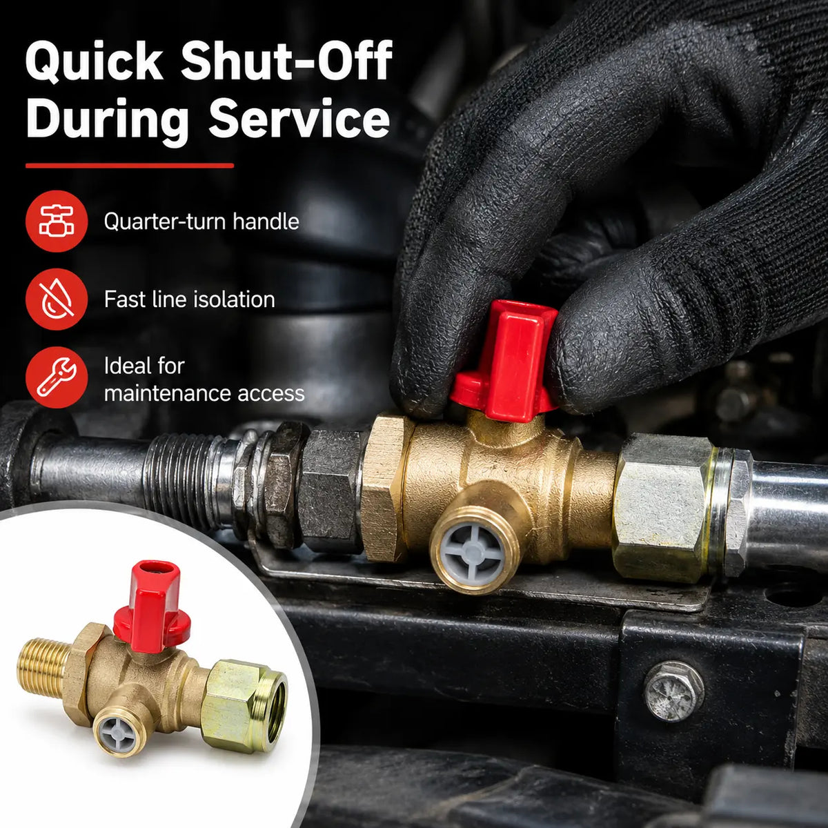 M18 Quick-Bleed Air Shutoff Valve