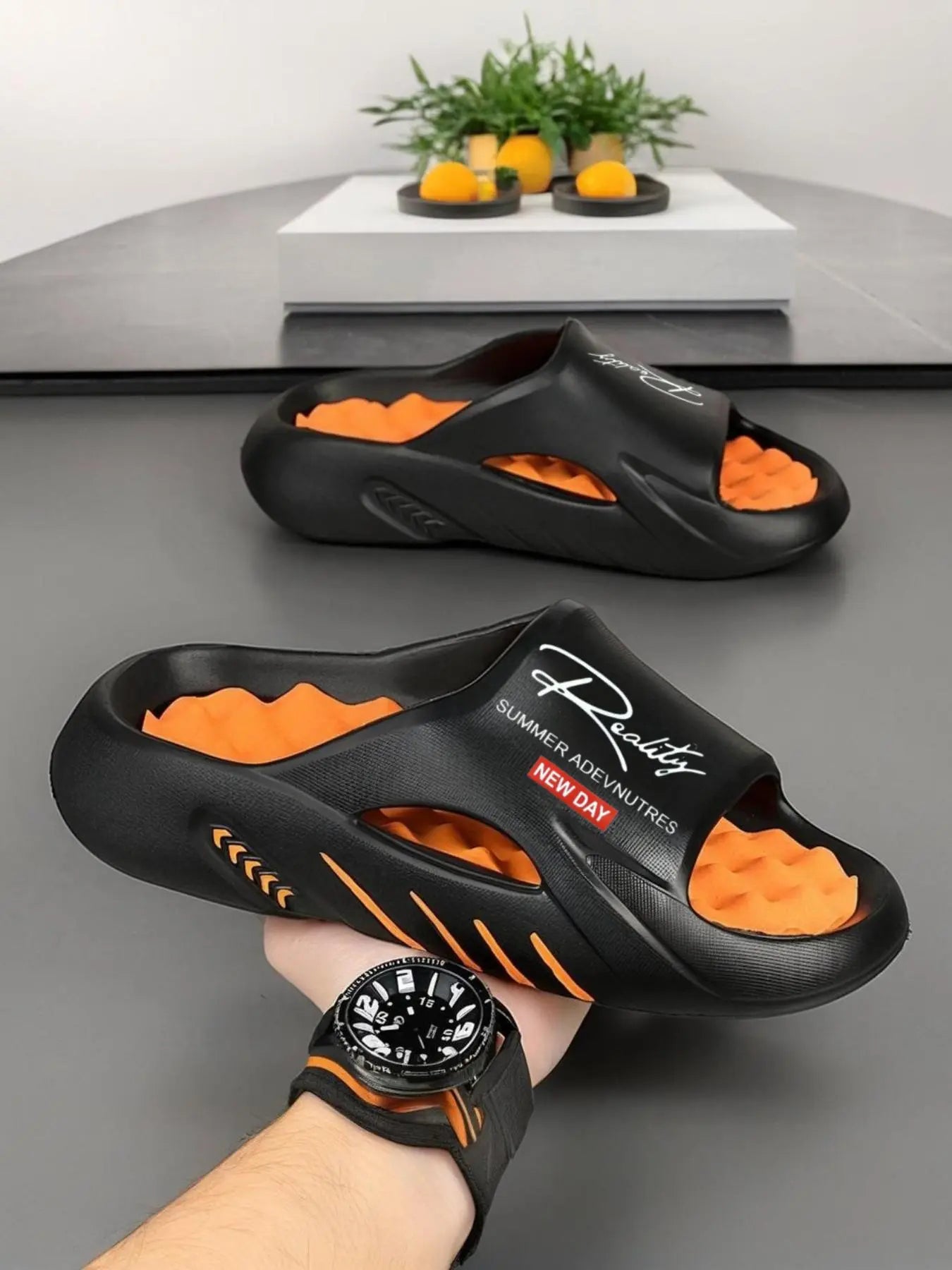 Men's Two-Buckle Backstrap Sandals