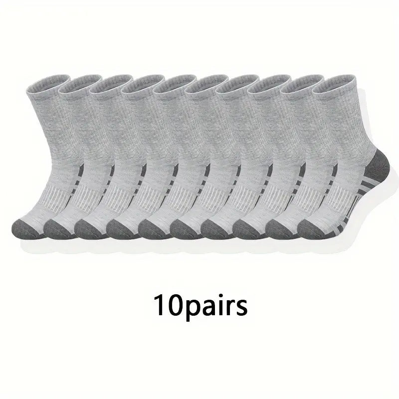 AirStride Men's Breathable Crew Socks