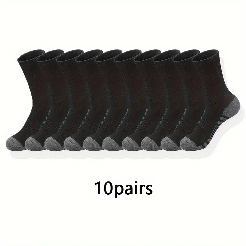 AirStride Men's Breathable Crew Socks