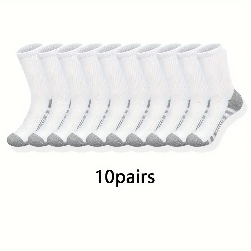 AirStride Men's Breathable Crew Socks