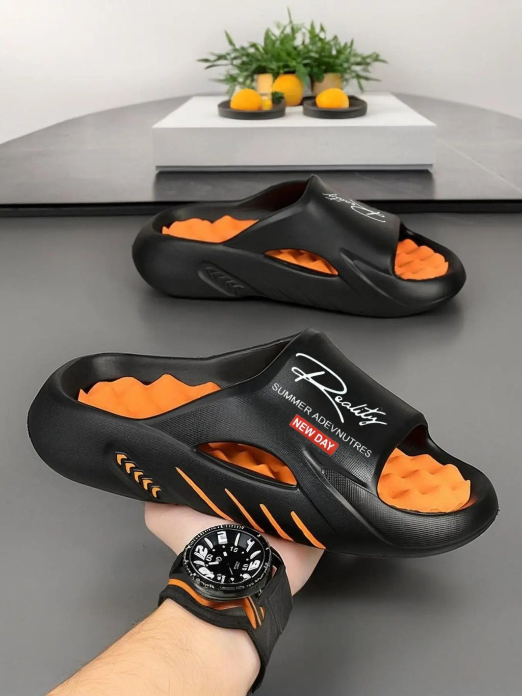 Men's Two-Buckle Backstrap Sandals
