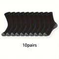AirStride Men's Breathable Crew Socks