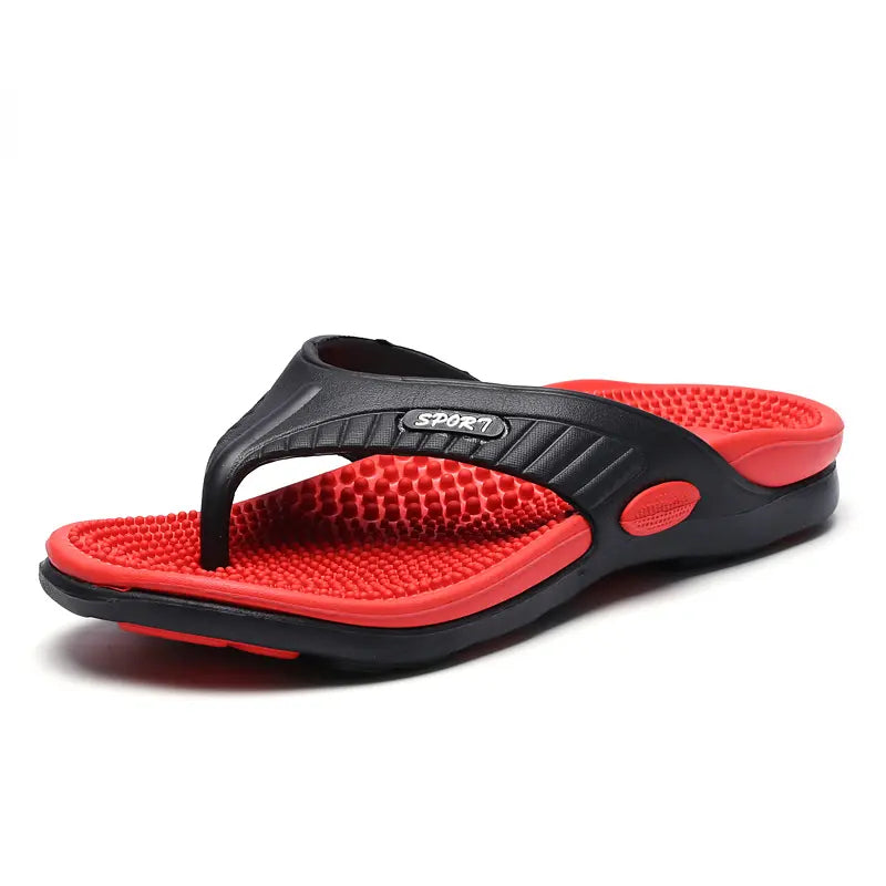 Men's Textured Comfort Flip Flops