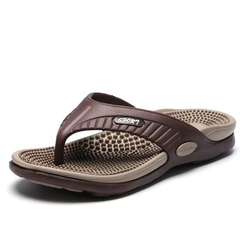 Men's Textured Comfort Flip Flops