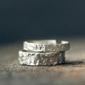 Retro Simple Texture Antithesis Ring