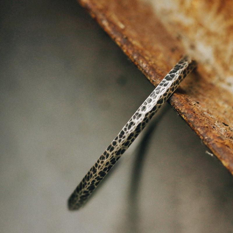 Vintage concave convex texture fine Bracelet