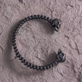 Dark Vintage Skull Spine Bracelet