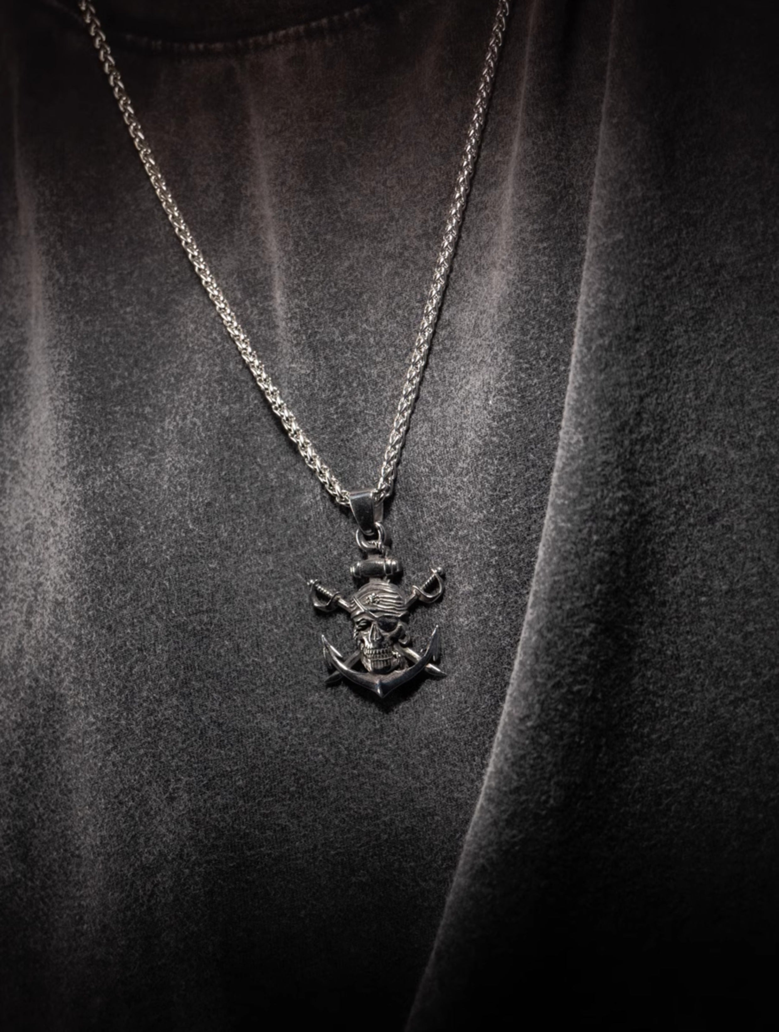 Pirate Flag Necklace