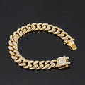 18k gold Cuban bracelet