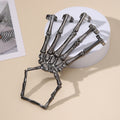 Punk skull hand bone bracelet