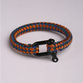 Hand-woven paracord men's bracelet