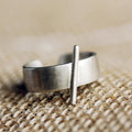 Vintage Frosted Textured Ring