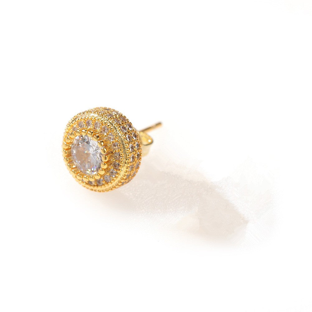 Full diamond earrings