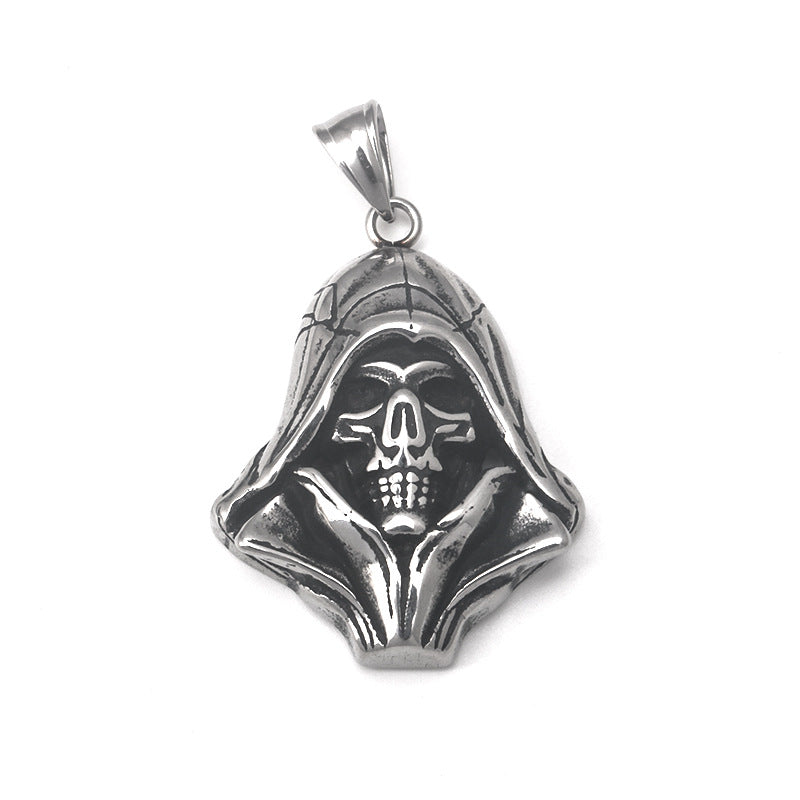 Undead Skull Pendant Necklace