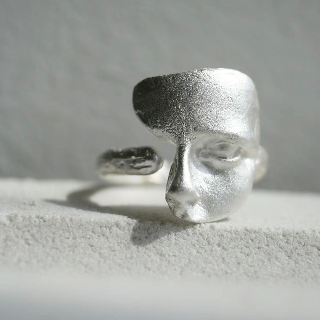Frosted mask ring