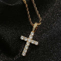 Shiny Cross Pendant Necklace