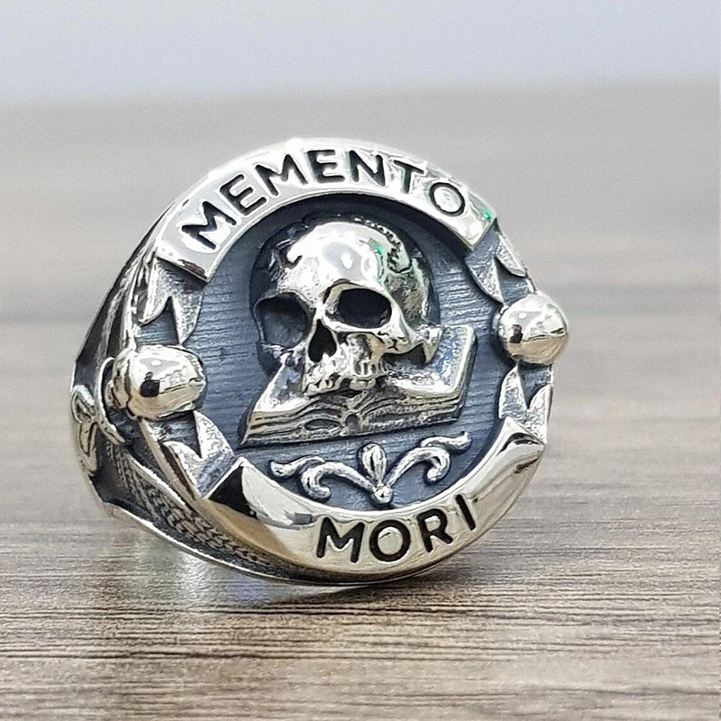 "Death Warning" Skull Ring