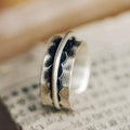 Retro Wide Ring 925 Silver