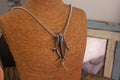 Three-Headed Snake Mamba Long Necklace