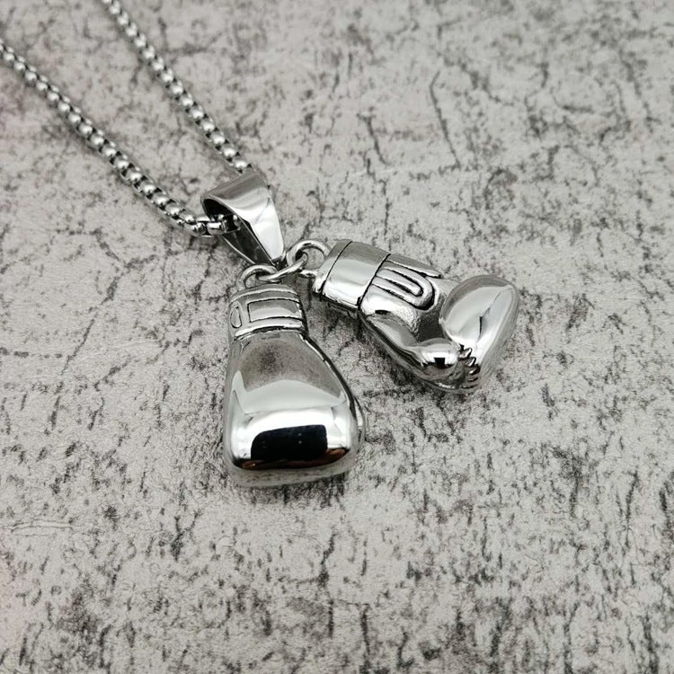 "Brave Fist" Boxing Glove Necklace