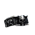 "Death Star" Skull Rose Square Ring