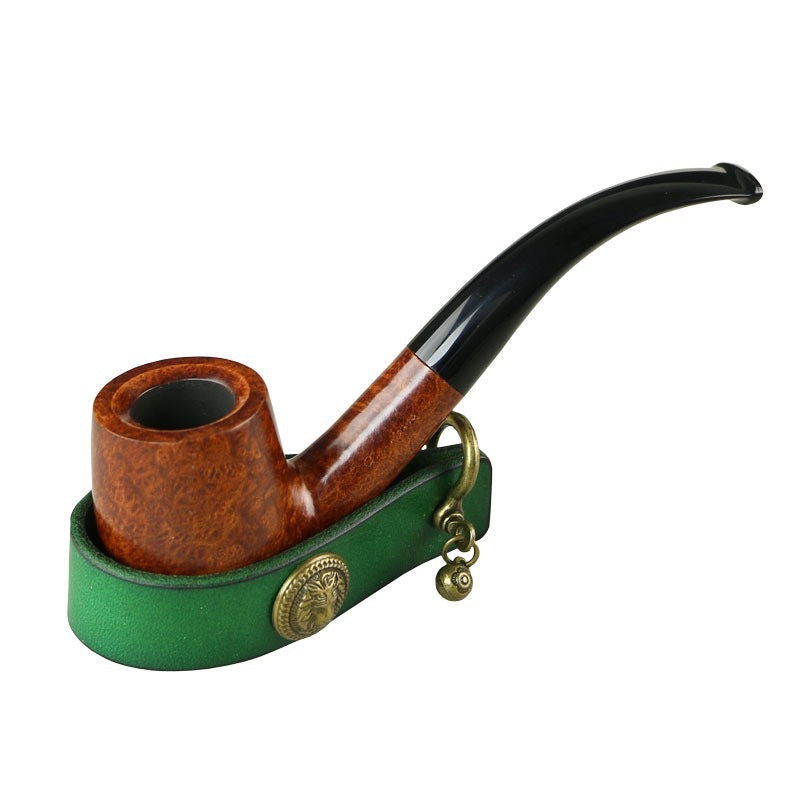 Cowhide pipe rack/keychain