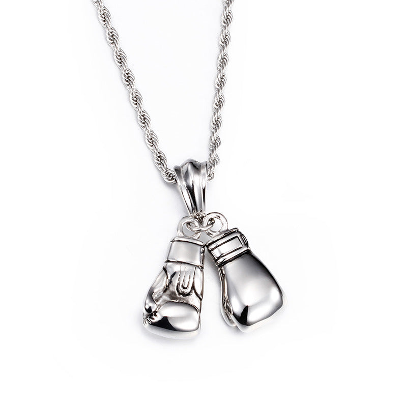 "Brave Fist" Boxing Glove Necklace